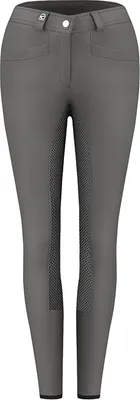 Produktbild von Cavallo Ciora Grip smokedgrey Damen-Vollbesatzreithose mit Cava-Grip, Größe:92