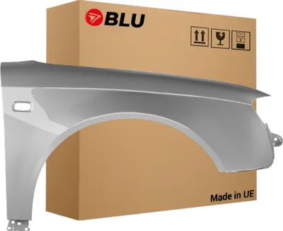 Produktbild von BLU Kotflügel Passend für Audi A4 B7 LY7W Rechts Silber SilberSee LichtSilber | 2004-2008 | Vorderseite Vorne | Lackiert | Einbaufertig