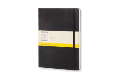 Produktbild von Moleskine 805-12-7289-529-2, Einfarbig, Schwarz, Matt, 70 g/m², Kariertes Papier, Hardcover