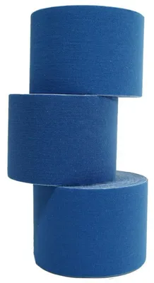 Produktbild von 20 Rollen Kinesiologie Tape 5 m x 5,0 cm dunkelblau (EUR 0,55 / m)