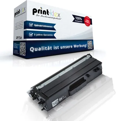 Produktbild von Print-Klex Kompatible Tonerkartusche kompatibel mit Brother DCP-L 8410 CDN DCP-L 8410 CDW TN-423 BK TN 423BK TN423BK Black Schwarz - Office Plus Serie