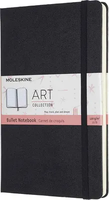 Produktbild von MOLESKINE Skizzenbuch Bullet Notebook,L/A5 120g/qm schwarz
