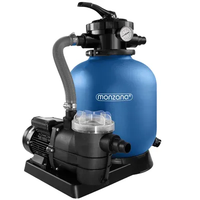 Obrázok produktu pre Piesková filtrácia k bazénu AQUA 9960 l/h, modrá