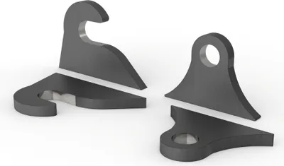 Produktbild von Joma-Tech Koppelhaken O&K L20 60x48x615mm 2 Stück (1 Paar)