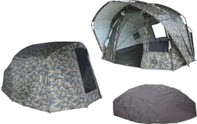 Produktbild von Bivvy 2Man Fort Knox Ghost plus Winterskin und Bodenplane