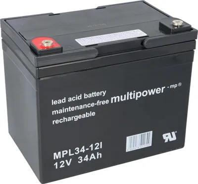 Obrázok produktu pre Olovená batéria Multipower MPL34-12 12V 34Ah Pb