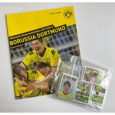 Produktbild von Panini - Borussia Dortmund - Stickerkollektion 2011/12 - Komplettsatz + Album
