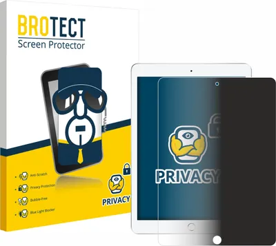 Produktbild von BROTECT Sichtschutzfolie für Apple iPad 9.7" 2018 (6. Gen.) Anti-Spy Privacy Sichtschutz Blickschutz Folie Blaulicht-Schutz