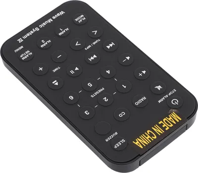 Zdjęcie produktu dla Wymienny pilot zdalnego sterowania kompatybilny z Wave Music System IV, bardzo wytrzymały pilot zdalnego sterowania z wygodnym uchwytem