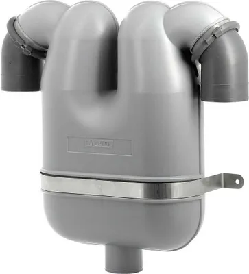 Image de Vetus Lgs 75 séparateur de gaz argent 95 mm argent 95 mm