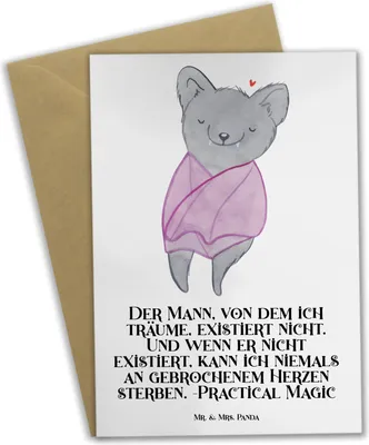 Produktbild von Mr. & Mrs. Panda Grußkarte Halloween Herzschutz - Weiß - Geschenk, emotionale Geschenke, hochzeitskarten, unvergessliche Momente, Kürbisse, weihnachtskarten, Feiertag