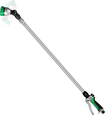 Produktbild von Famanu Teleskopischer Gießstab 92-152 cm - Mit drehbarem Kopf und 7 Sprühmustern