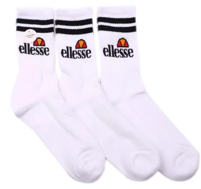Productafbeelding van ellesse Pullo 3-pack sokken, wit, maat 46-48