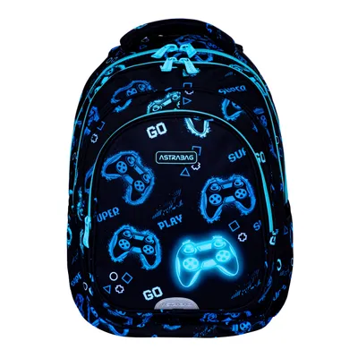 Obrázok produktu pre Go Playing 3-komorový školský batoh Blue Pad AB300 Astra