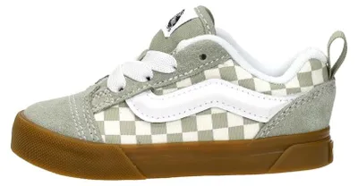 Image de Vans Knu Skool Elastic Lace  Klittenband Laag - Groen - Maat 24