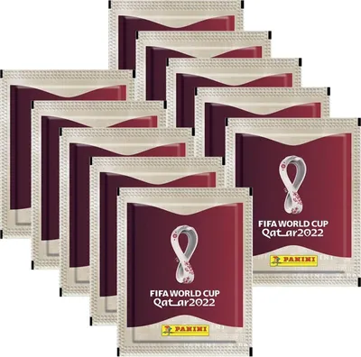 Immagine prodotto di Figurine da collezione Panini Coppa del Mondo 2022 Qatar - 15 bustine