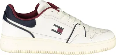 Produktbild von Tommy Hilfiger TJM Retro Basket Herrenschuhe Schnürschuhe Sneaker Weiß Freizeit, Schuhgröße:41 EU