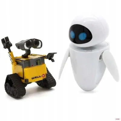 Produktbild von 2er-Set Wall-e und Eve-Figuren