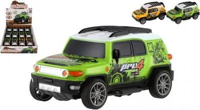 Obrázek produktu pro Auto terénní plast 11cm oboustranné zpětné natažení - mix barev
