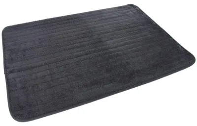 Produktbild von Badteppich mit rutschhemmender Rückseite Microfaser 50x70 cm
