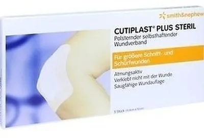 Immagine prodotto di Cutiplast Plus Sterile, Confezione: 5 pezzi 10 x 19,8 cm | Confezione (5 pezzi)