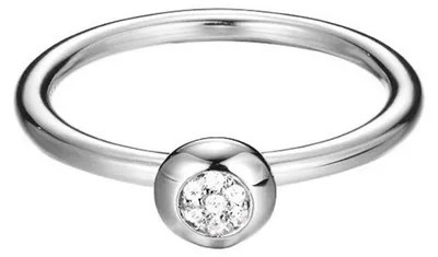 Produktbild von Esprit Damen Ring Silber Zirkonia ESRG92545A1, Ringgröße:56 (17.8 mm Ø)