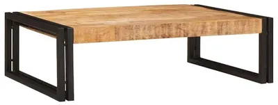 Productafbeelding van Badkamerrek van Massief Mangohout en IJzer 80 x 50 x 23 cm