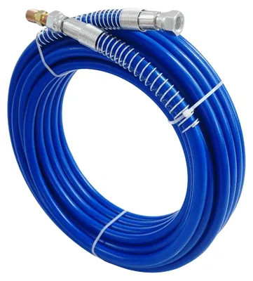 Immagine prodotto di Tubo flessibile per verniciatura a spruzzo senza aria, 3300 PSI, lunghezza 15 m, blu