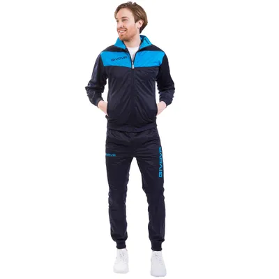 Produktbild von M navy/türkis (BLU/TURCHESE) | Givova Tuta Visa Trainingsanzug