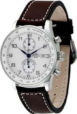 Produktbild von Zeno-Watch - Armbanduhr - Herren - Chrono - X-Large Retro Bicompax - P557BVD-e2