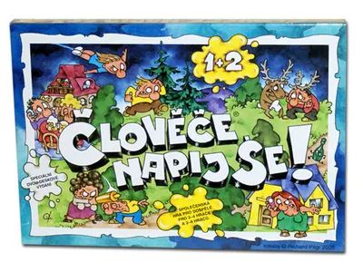 Obrázek produktu pro Společenská hra Člověče, napij se! 1 a 2