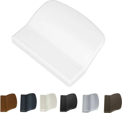 Produktbild von KJ-Vertrieb Ziehgriff Kunststoff Schwarz RAL 9005 für Balkontür, UV-beständig, verdeckte Verschraubung, L 70mm B 20mm T 55mm, Lochabstand 48mm