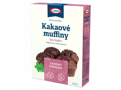 Obrázek produktu pro Kakaové muffiny bez lepku 1 x 300 g