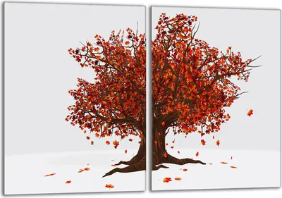 Immagine prodotto di Set di piastre di copertura per piano cottura 2x40x52 cm in vetroVetroceramica, fogliame d'albero