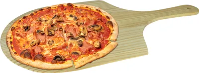 Produktbild von Krumble Pizzaschaufel - Ofenschaufel - Pizzaschaufel aus Holz - 53 x 31,5 x 1 cm