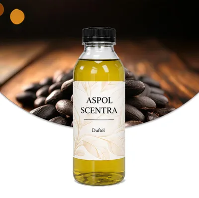 Produktbild von Aspol Scentra Tonkabohne UFIGREEN Duftöl für Kerzen und Diffusoren 500 ml, KI-generiertes Bild