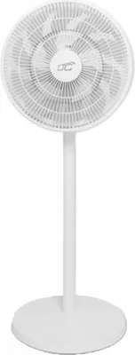 Produktbild von Standventilator 45W, leise, Digitalanzeige, Fernbedienung, 3 Stufen, Oszillation, weiß
