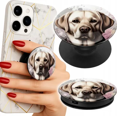 Obrázek produktu pro Držák telefonu na prst/Tablet Pes Husky Dog Patterns