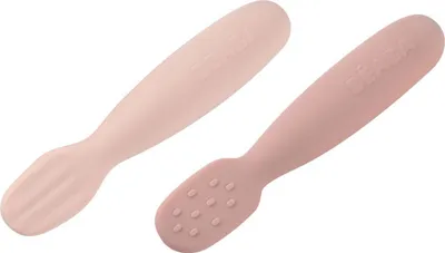 Produktbild von Beaba Silikon-Esslernlöffel 2er Pack
