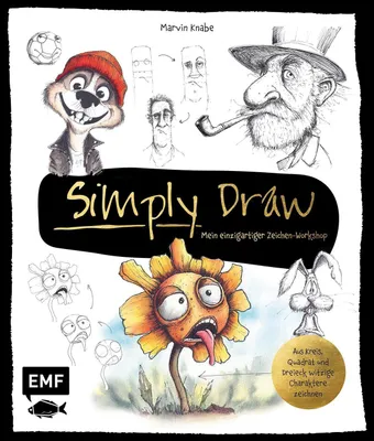 Produktbild von Simply Draw - Mein einzigartiger Zeichen-Workshop für ausdrucksstarke Figuren