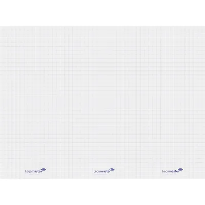 Immagine prodotto di Legamaster 7-159054 Legamaster pellicola per lavagna a fogli mobili Magic-Chart a scacchi 90,0 x 120,0 cm, 15 fogli