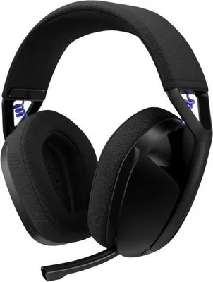 Immagine prodotto di Cuffie da gioco Logitech G321 Lightspeed, wireless, Bluetooth, microfono flip-up 16 kHz, autonomia oltre 20 ore, nero