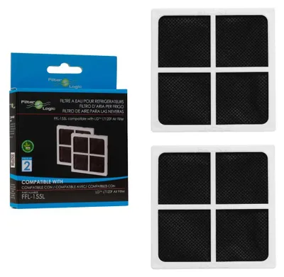 2er-Pack Kühlschrank-Luftfilter für LG, antibakteriell