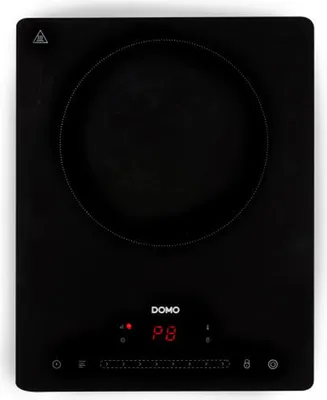 Immagine prodotto di Piano cottura a induzione freestanding nero da 2000 w Domo DO332IP