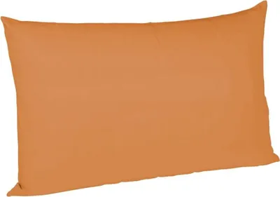 Produktbild von sleepling – Satin Kissenbezug, 100% seidig weiche Baumwolle, 40x60 cm, orange