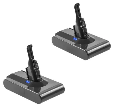 Zdjęcie produktu dla Baterie, pojemność 9800 mAh, kompatybilne z serią V8, V8, 21,6 V - 2 sztuki