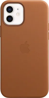 Produktbild von Apple iPhone 12/12 Pro Hülle - Echtleder - Hard Case,Backcover - Braun