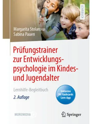 Zdjęcie produktu dla Prüfungstrainer zur Entwicklungspsychologie im Kindes- und Jugendalter