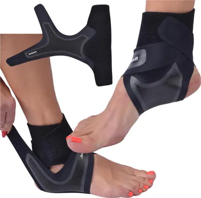Zdjęcie produktu dla Fit4Med | Stabilizator stawu skokowego - kostki - LEWA STOPA - opaska kompresyjna - orteza