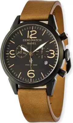Immagine prodotto di Zeno-Watch - Orologio da polso - Uomo - Cronografo - Linea Vintage - 4773Q-bk-i1-6